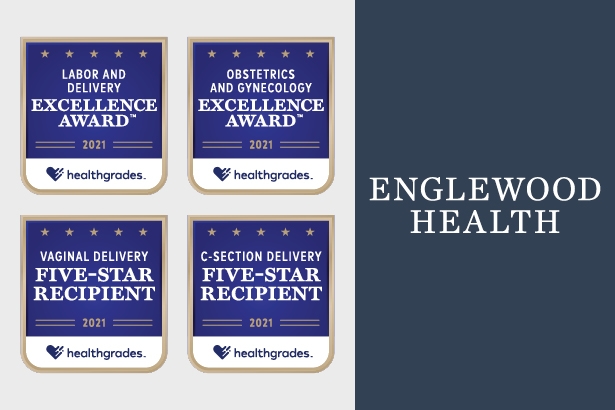 4 healthgrades badges for maternity care