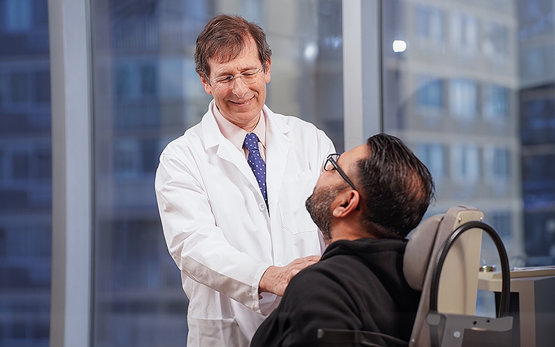 Doctor consulting patient