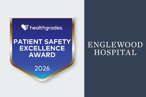 Healthgrades patient safety excellence 2026 award badge